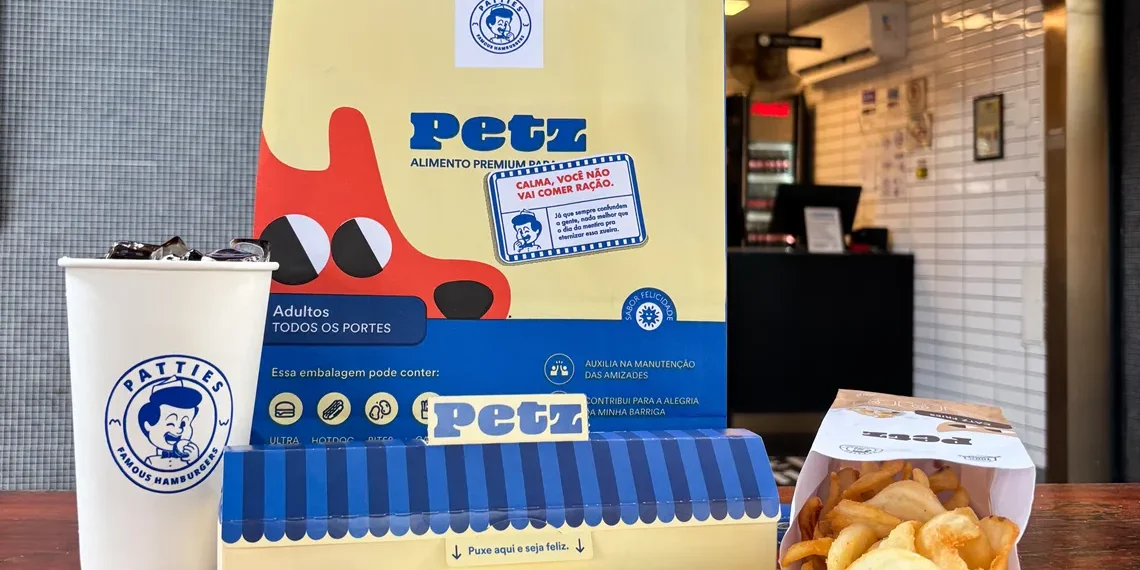 Patties brinca com semelhança entre nomes em ação com a Petz