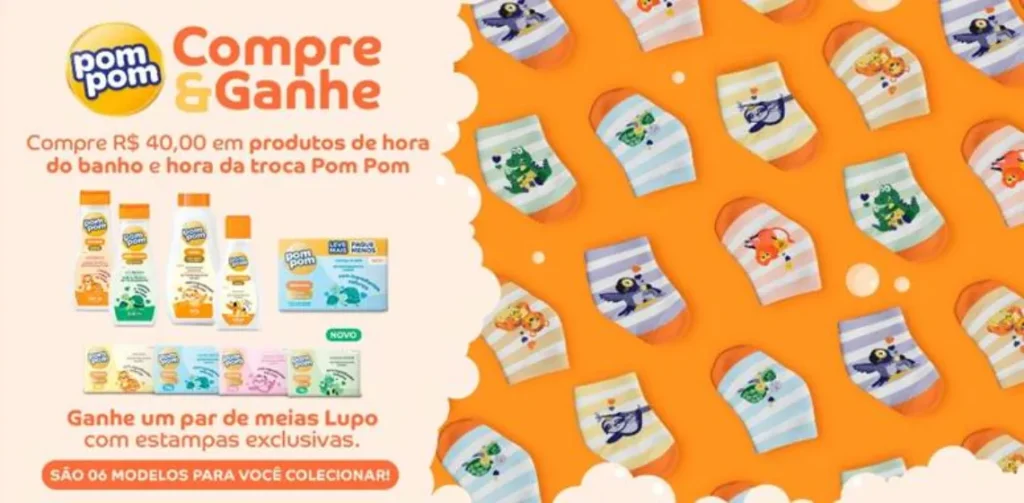 Pom Pom e Lupo se unem em ação promocional de sell-out no varejo