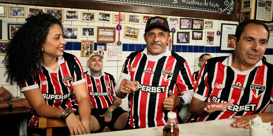 São Paulo aposta no clássico retrô em nova camisa em parceria com a New Balance