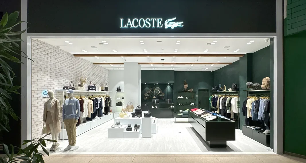 Lacoste renova loja no Cidade Jardim com novo conceito global