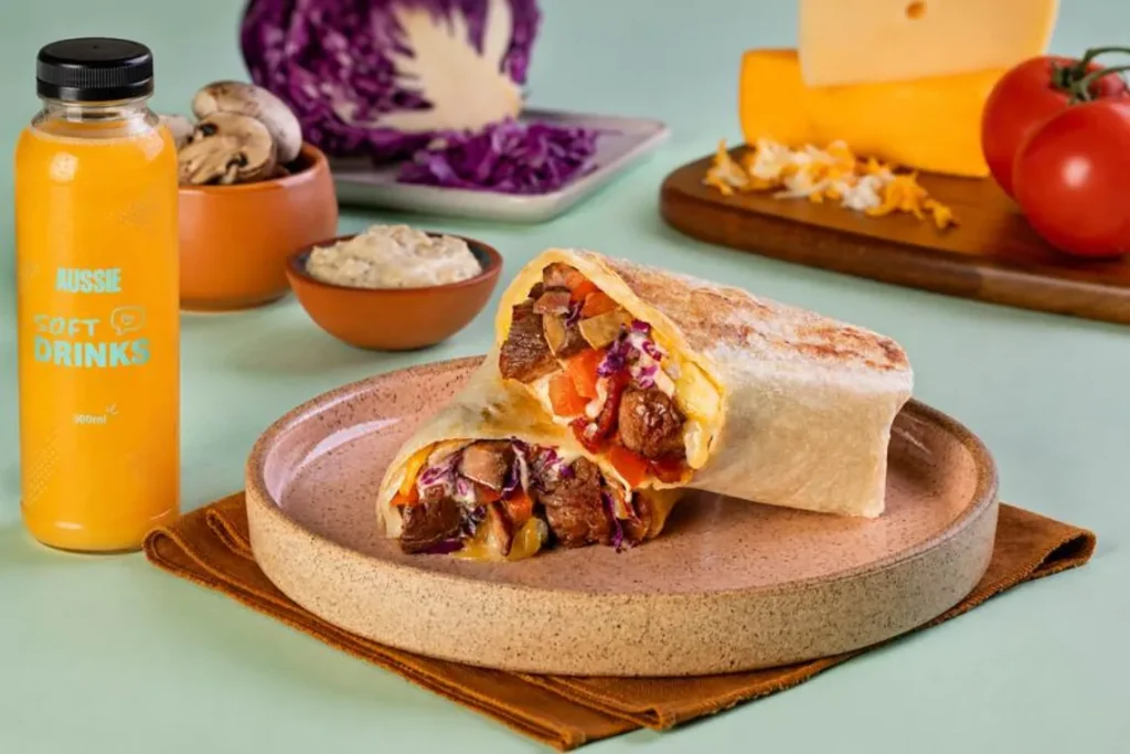 Aussie Chicken & More entra na categoria de wraps com dois novos sabores