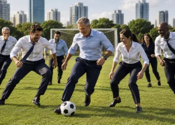 O futebol imita a vida