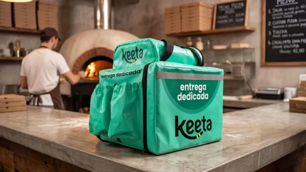 Keeta lança serviço de entrega exclusiva para pratos mais sensíveis