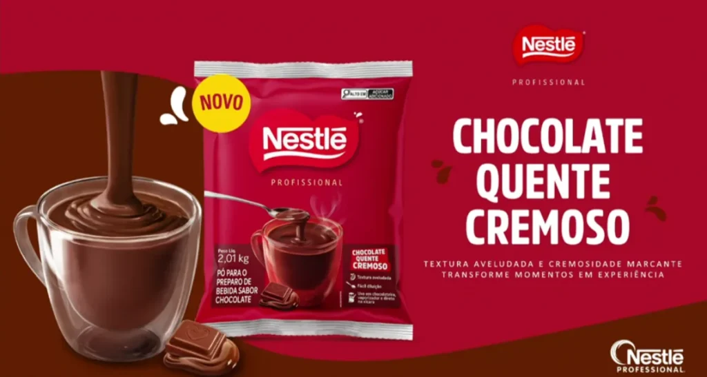 Nestlé Professional reforça portfólio com novo chocolate quente