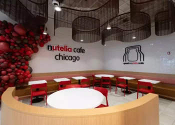 Único Nutella Café permanente do mundo reabre em Chicago com experiência renovada