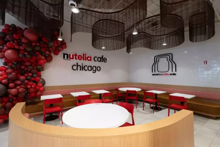 Único Nutella Café permanente do mundo reabre em Chicago com experiência renovada